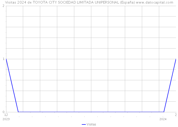Visitas 2024 de TOYOTA CITY SOCIEDAD LIMITADA UNIPERSONAL (España) 