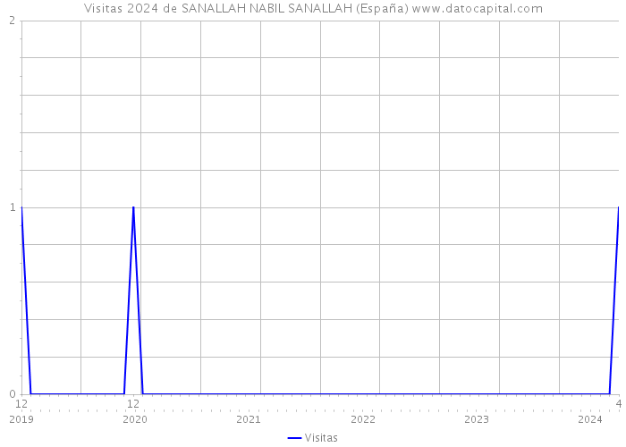 Visitas 2024 de SANALLAH NABIL SANALLAH (España) 