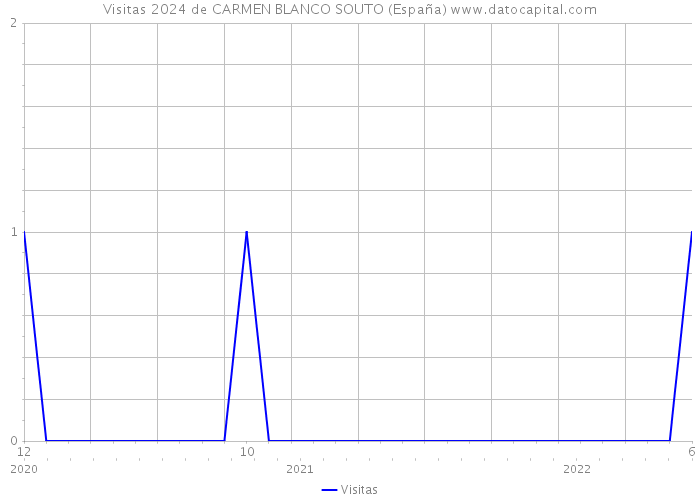 Visitas 2024 de CARMEN BLANCO SOUTO (España) 