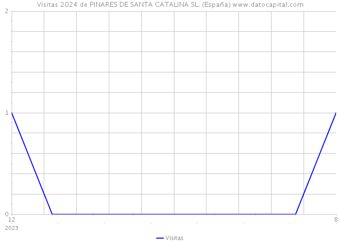 Visitas 2024 de PINARES DE SANTA CATALINA SL. (España) 