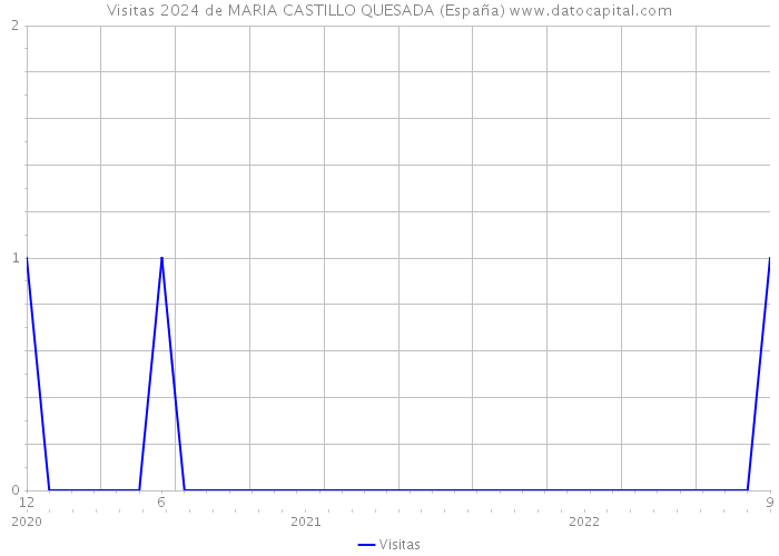 Visitas 2024 de MARIA CASTILLO QUESADA (España) 