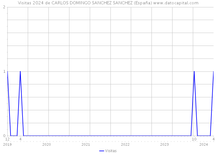 Visitas 2024 de CARLOS DOMINGO SANCHEZ SANCHEZ (España) 