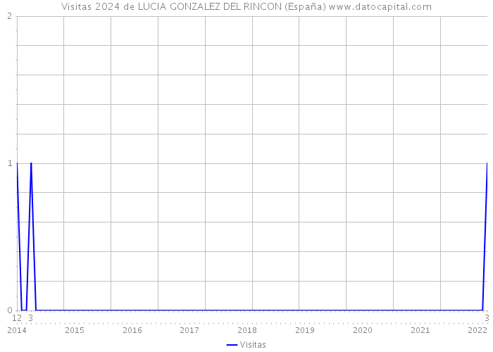 Visitas 2024 de LUCIA GONZALEZ DEL RINCON (España) 