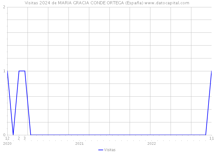 Visitas 2024 de MARIA GRACIA CONDE ORTEGA (España) 