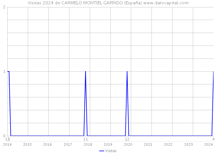Visitas 2024 de CARMELO MONTIEL GARRIDO (España) 