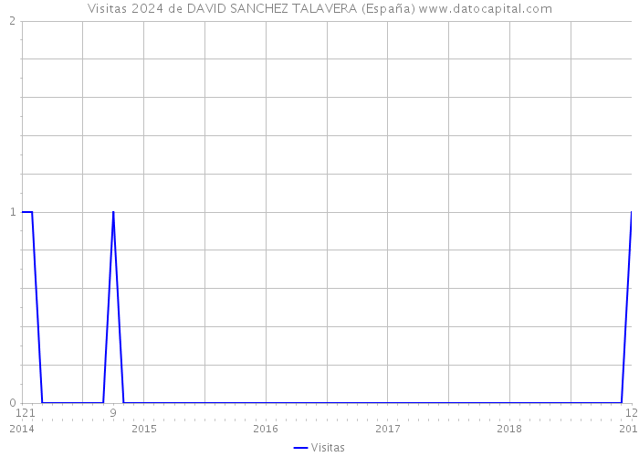 Visitas 2024 de DAVID SANCHEZ TALAVERA (España) 