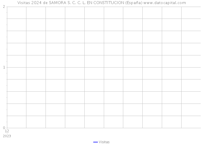 Visitas 2024 de SAMORA S. C. C. L. EN CONSTITUCION (España) 