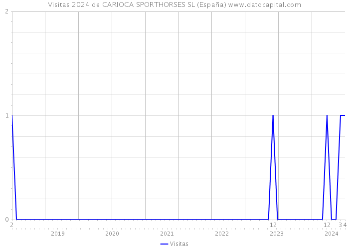 Visitas 2024 de CARIOCA SPORTHORSES SL (España) 
