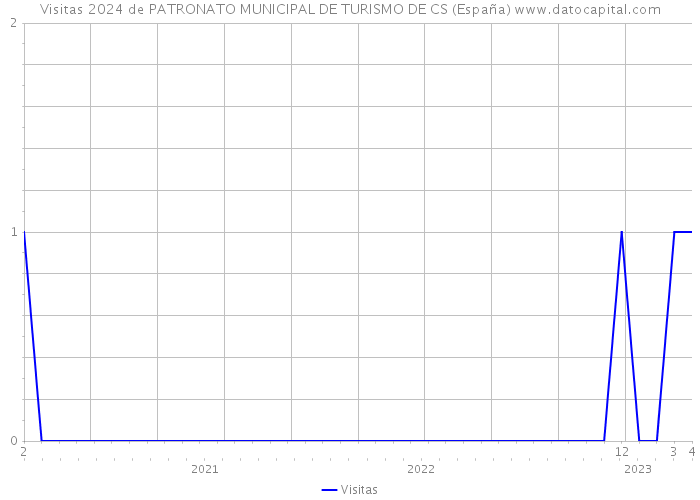 Visitas 2024 de PATRONATO MUNICIPAL DE TURISMO DE CS (España) 
