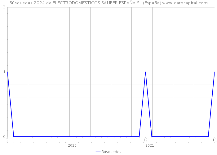 Búsquedas 2024 de ELECTRODOMESTICOS SAUBER ESPAÑA SL (España) 