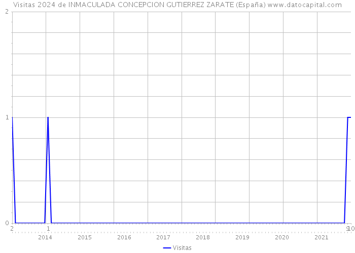 Visitas 2024 de INMACULADA CONCEPCION GUTIERREZ ZARATE (España) 