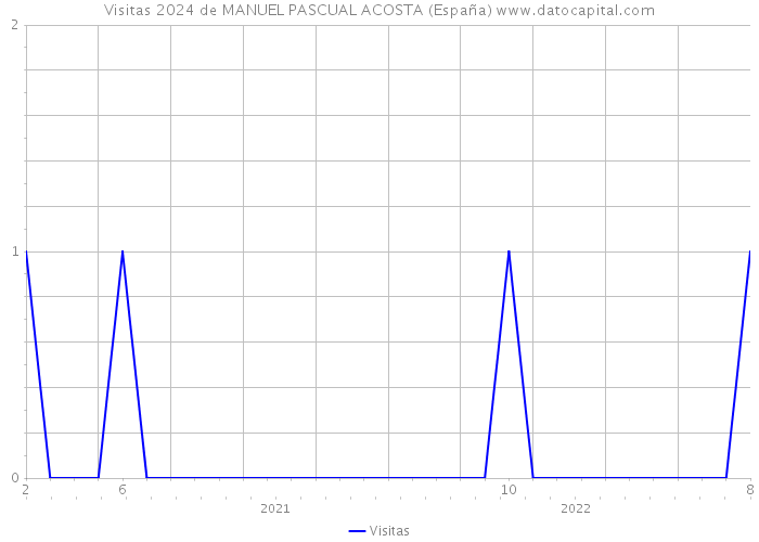 Visitas 2024 de MANUEL PASCUAL ACOSTA (España) 