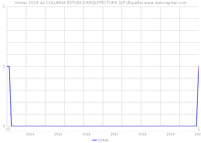 Visitas 2024 de COLUMNA ESTUDI D'ARQUITECTURA SLP (España) 