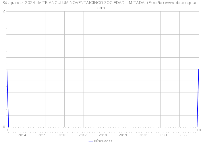 Búsquedas 2024 de TRIANGULUM NOVENTAICINCO SOCIEDAD LIMITADA. (España) 