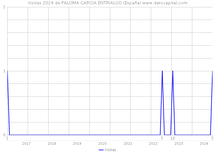 Visitas 2024 de PALOMA GARCIA ENTRIALGO (España) 