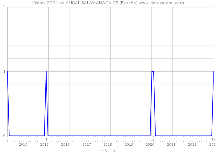 Visitas 2024 de ANGAL SALAMANACA CB (España) 