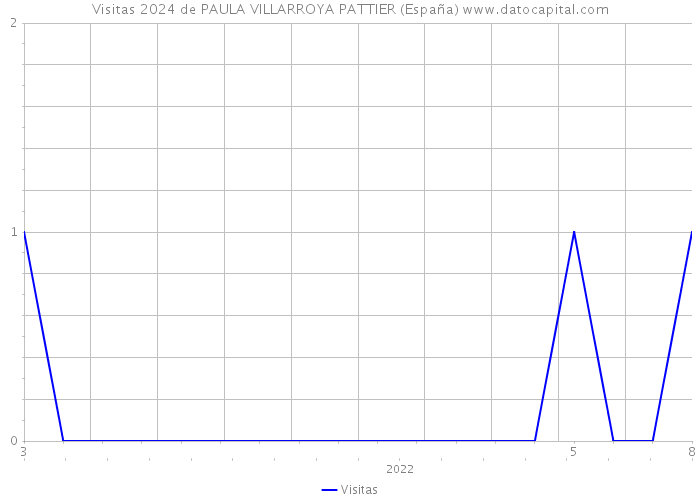 Visitas 2024 de PAULA VILLARROYA PATTIER (España) 