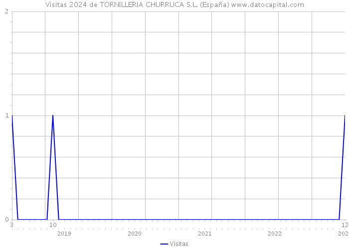 Visitas 2024 de TORNILLERIA CHURRUCA S.L. (España) 