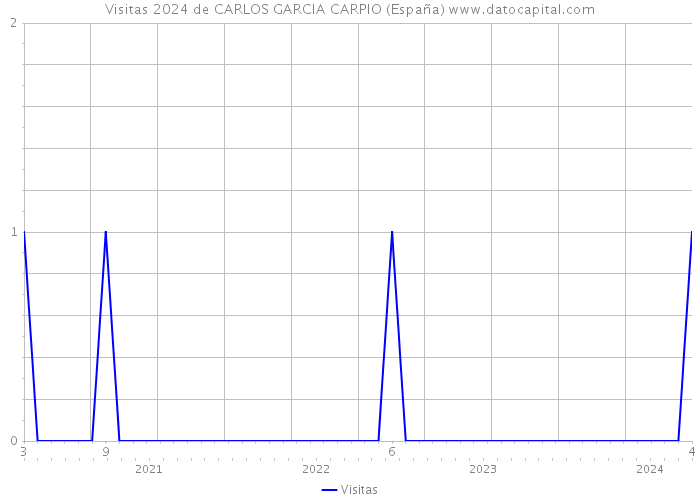 Visitas 2024 de CARLOS GARCIA CARPIO (España) 