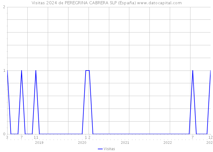 Visitas 2024 de PEREGRINA CABRERA SLP (España) 