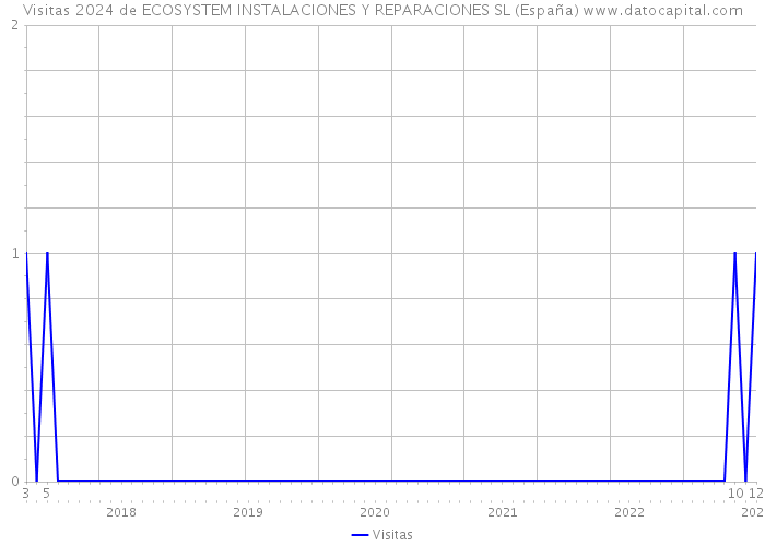 Visitas 2024 de ECOSYSTEM INSTALACIONES Y REPARACIONES SL (España) 