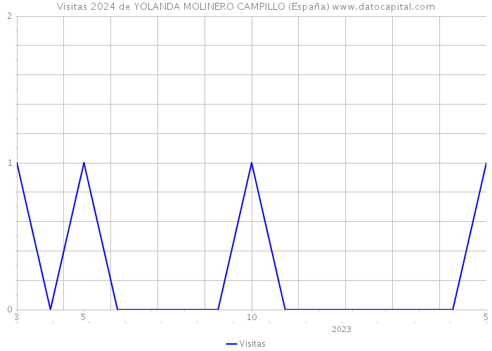 Visitas 2024 de YOLANDA MOLINERO CAMPILLO (España) 