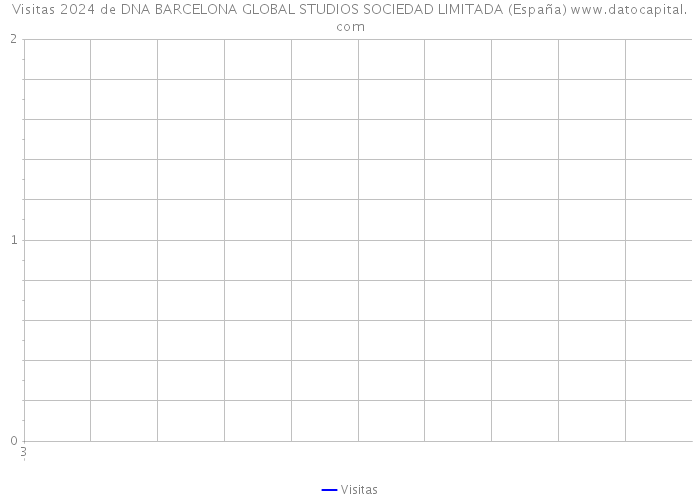 Visitas 2024 de DNA BARCELONA GLOBAL STUDIOS SOCIEDAD LIMITADA (España) 