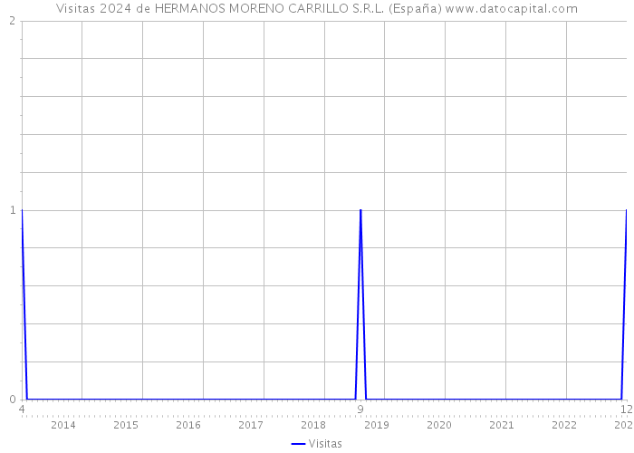 Visitas 2024 de HERMANOS MORENO CARRILLO S.R.L. (España) 