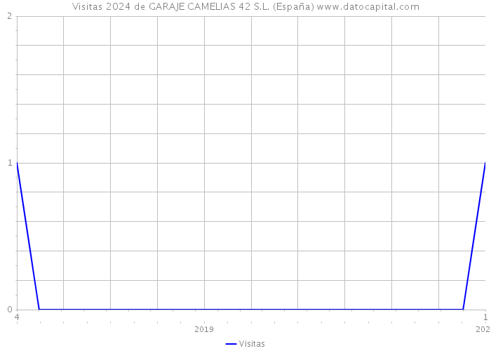 Visitas 2024 de GARAJE CAMELIAS 42 S.L. (España) 