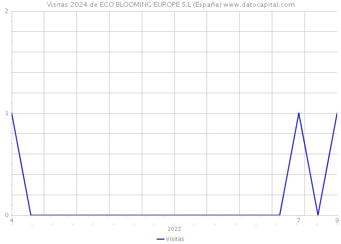 Visitas 2024 de ECO BLOOMING EUROPE S.L (España) 