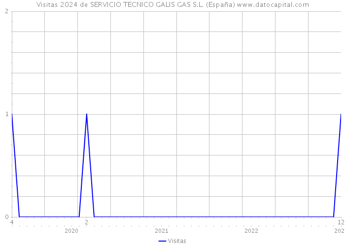 Visitas 2024 de SERVICIO TECNICO GALIS GAS S.L. (España) 