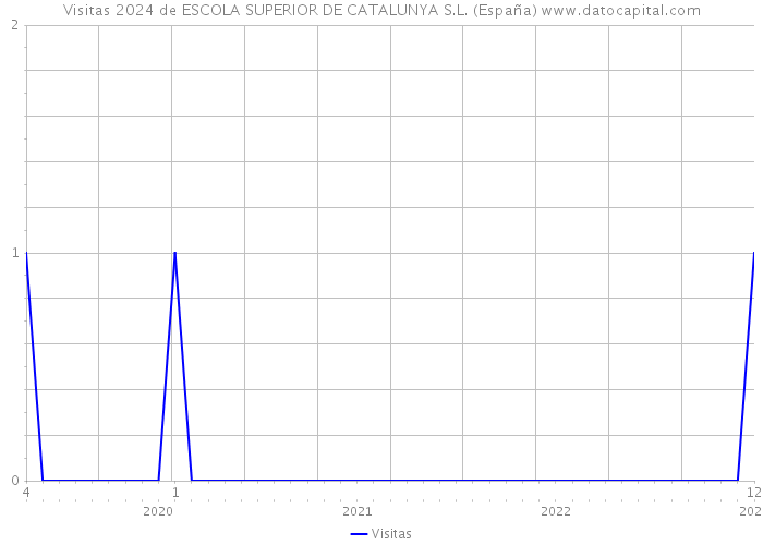 Visitas 2024 de ESCOLA SUPERIOR DE CATALUNYA S.L. (España) 