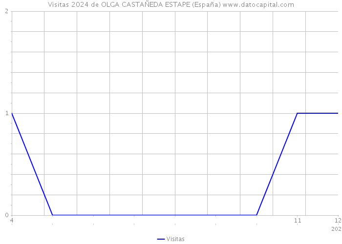 Visitas 2024 de OLGA CASTAÑEDA ESTAPE (España) 