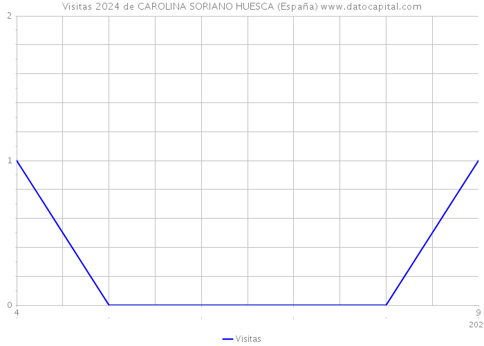 Visitas 2024 de CAROLINA SORIANO HUESCA (España) 