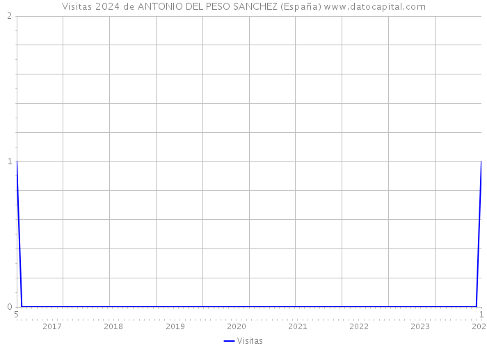 Visitas 2024 de ANTONIO DEL PESO SANCHEZ (España) 