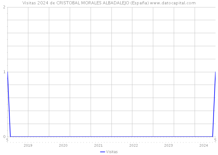 Visitas 2024 de CRISTOBAL MORALES ALBADALEJO (España) 