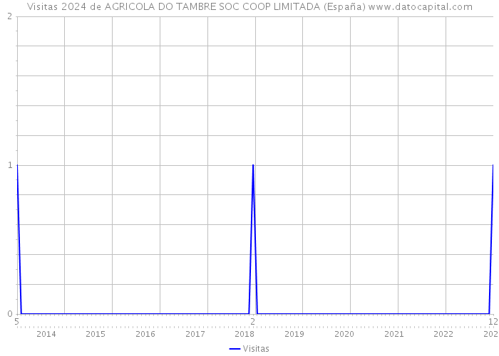 Visitas 2024 de AGRICOLA DO TAMBRE SOC COOP LIMITADA (España) 