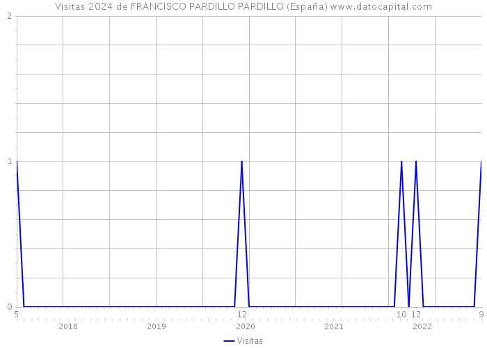 Visitas 2024 de FRANCISCO PARDILLO PARDILLO (España) 
