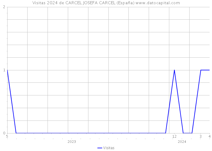 Visitas 2024 de CARCEL JOSEFA CARCEL (España) 