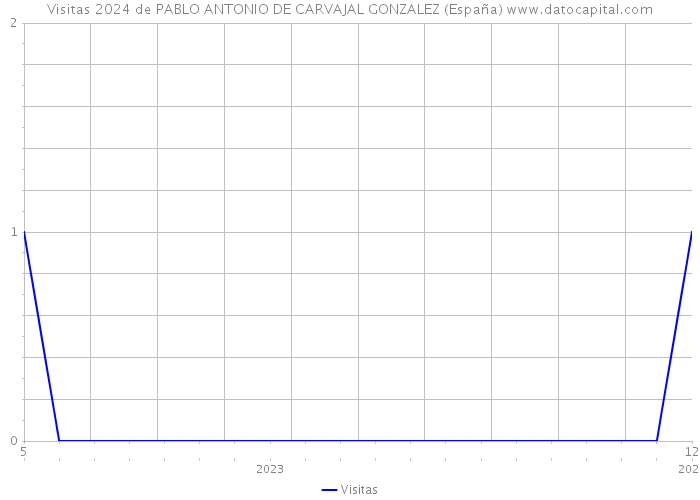 Visitas 2024 de PABLO ANTONIO DE CARVAJAL GONZALEZ (España) 