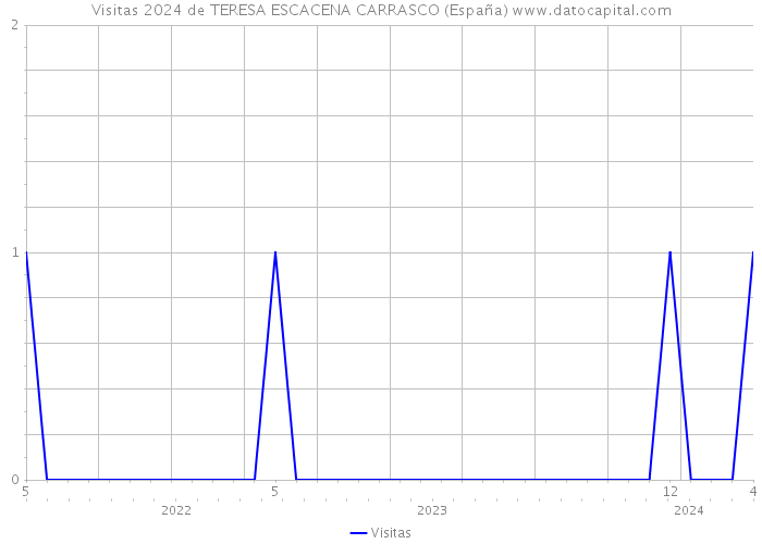 Visitas 2024 de TERESA ESCACENA CARRASCO (España) 