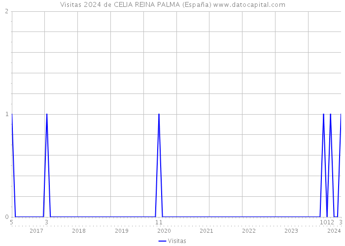 Visitas 2024 de CELIA REINA PALMA (España) 