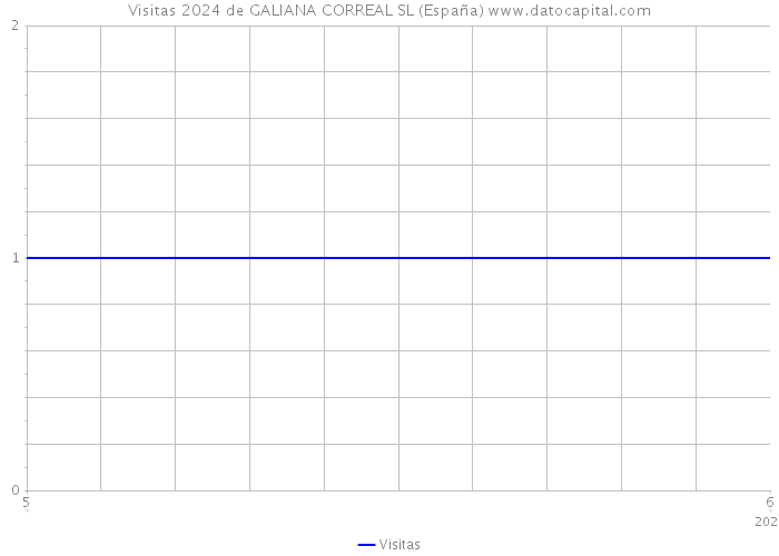Visitas 2024 de GALIANA CORREAL SL (España) 