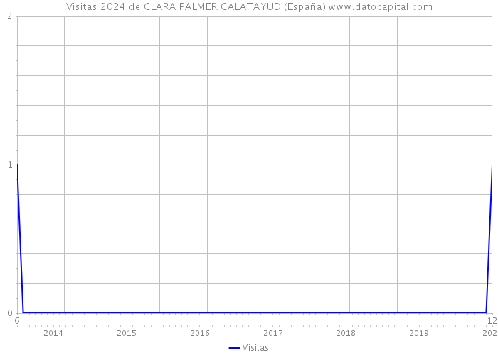 Visitas 2024 de CLARA PALMER CALATAYUD (España) 