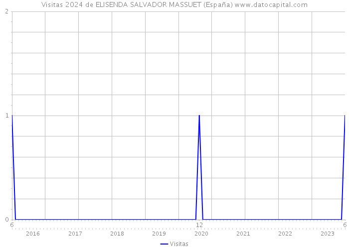 Visitas 2024 de ELISENDA SALVADOR MASSUET (España) 