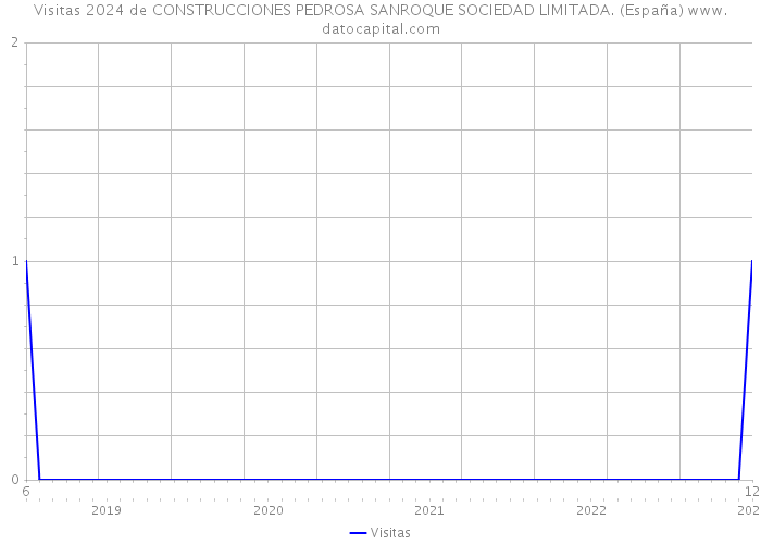 Visitas 2024 de CONSTRUCCIONES PEDROSA SANROQUE SOCIEDAD LIMITADA. (España) 