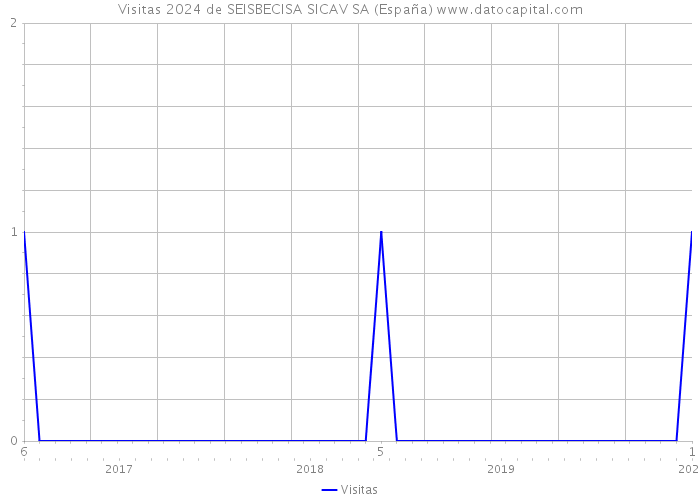 Visitas 2024 de SEISBECISA SICAV SA (España) 