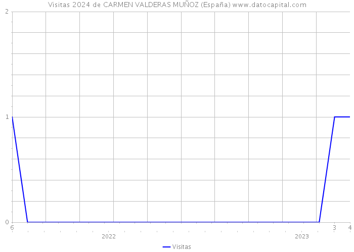 Visitas 2024 de CARMEN VALDERAS MUÑOZ (España) 