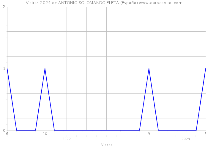Visitas 2024 de ANTONIO SOLOMANDO FLETA (España) 