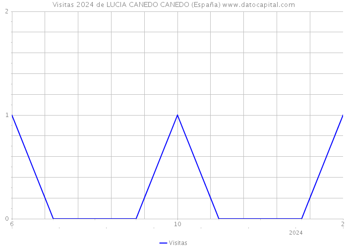 Visitas 2024 de LUCIA CANEDO CANEDO (España) 